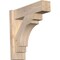 Ekena Millwork Merced Block Smooth Outlooker, Douglas Fir, 5 1/2"W x 18"D x 18"H OUT06X18X18MRC05SDF - alternate 1